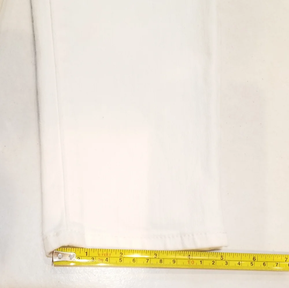 Michael Michael Kors Straight Leg Ankle Jeans White Sz 6